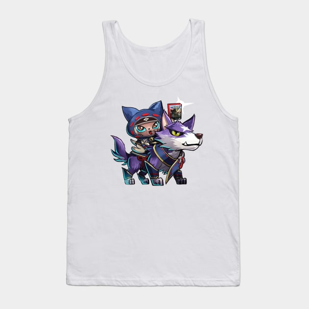 monster hunter rise Tank Top by mprokolo corgi